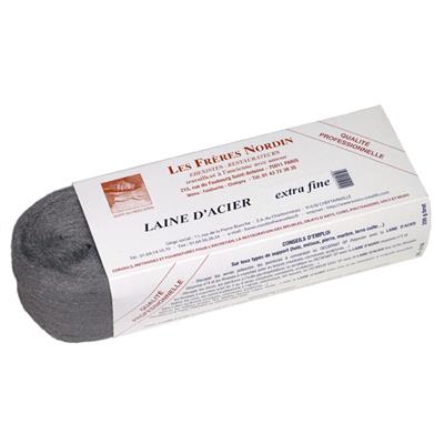 Laine acier extra fine