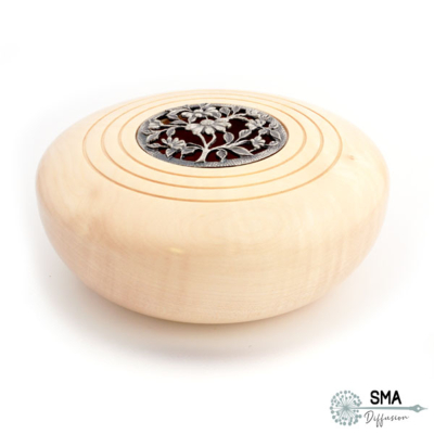 Lot de 4 couvercles en étain diamètre 80mm