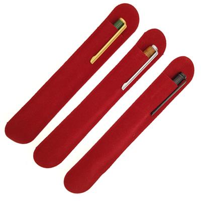 Lot de 12 Tubes velours Rouges