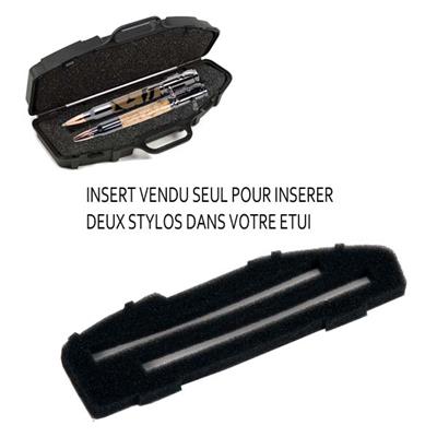 Insert 2 stylos Coffret Etui à Fusil