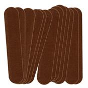 Lot de 12 Tubes velours Marron